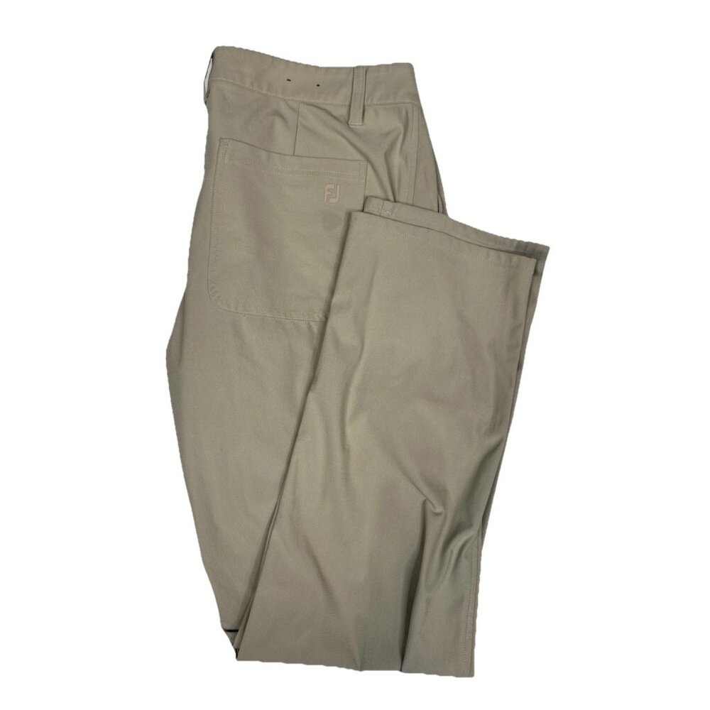 FootJoy FJ Beige Golf Pants Performance Men‎ 34X32